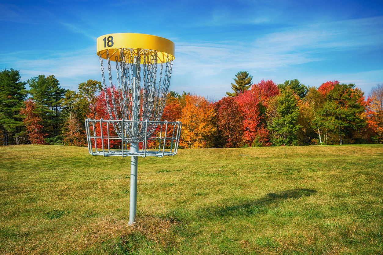 disc golf basket | disc golf near Highlands Ranch
